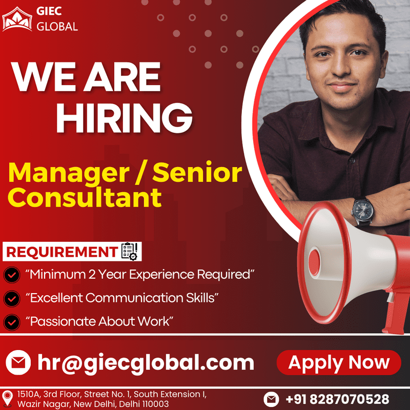 GIEC Global – We are hiring consultants