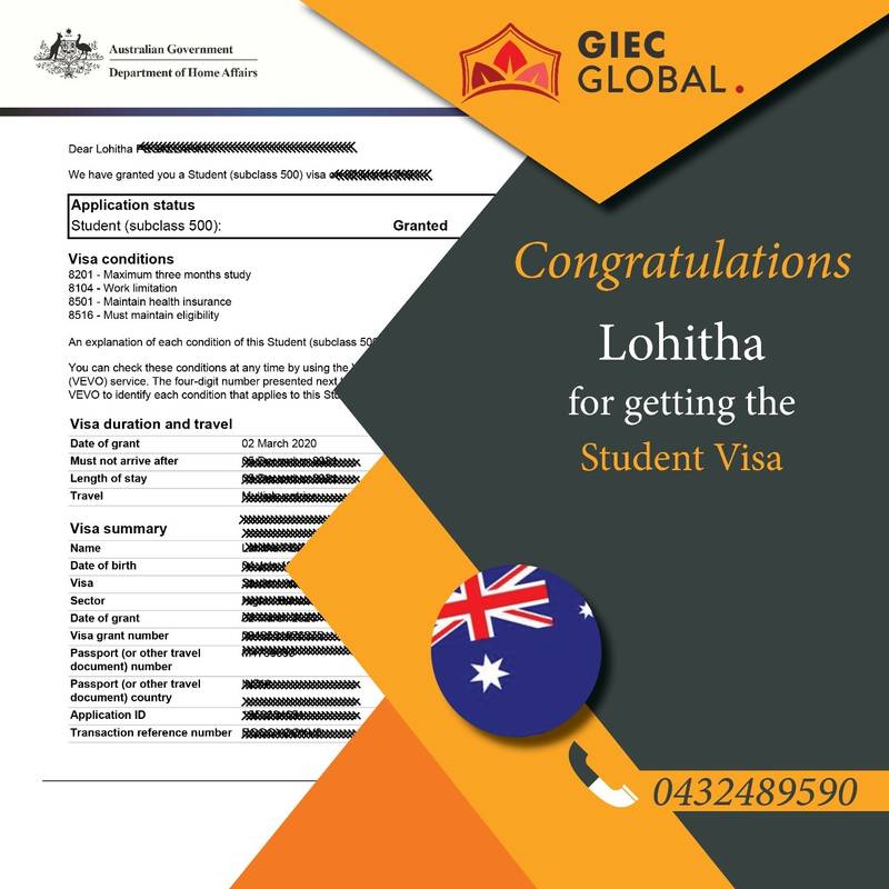 Australia Student Visa