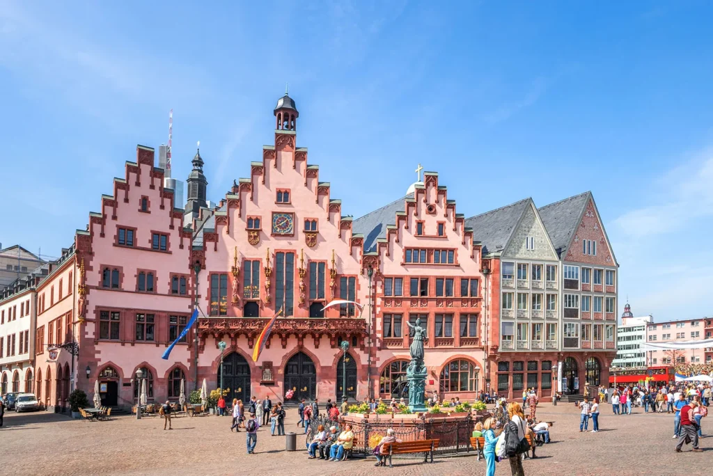 Romer town hall Germany Frankfurt am Main