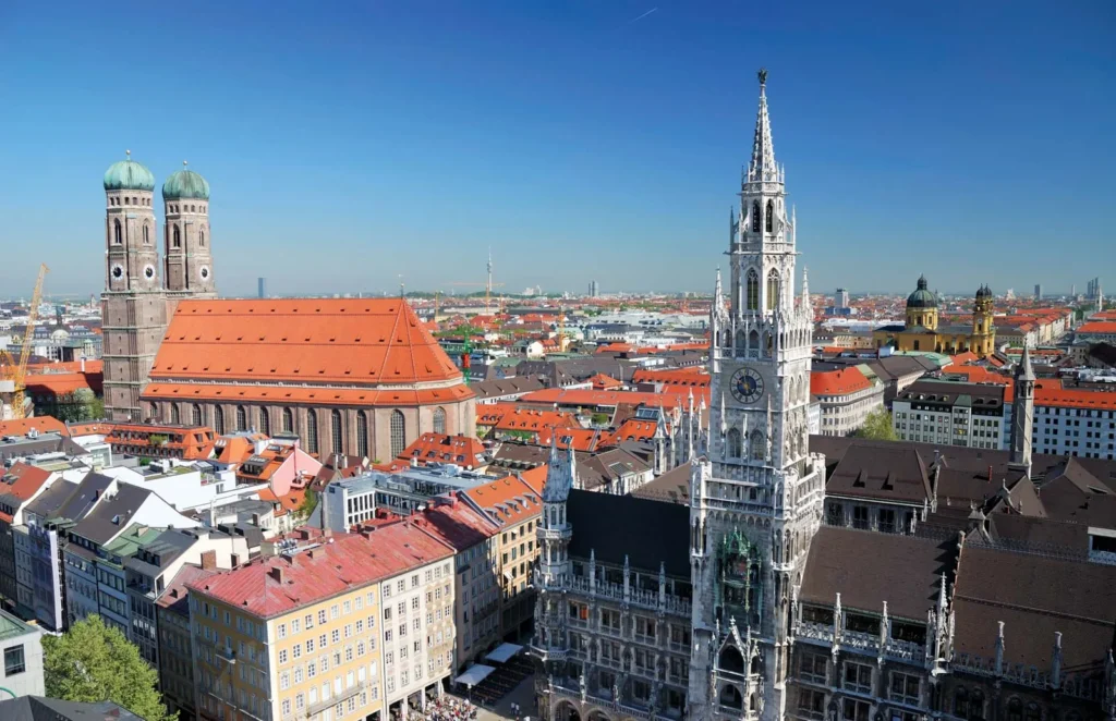 twin towers Church of Our Lady Munich